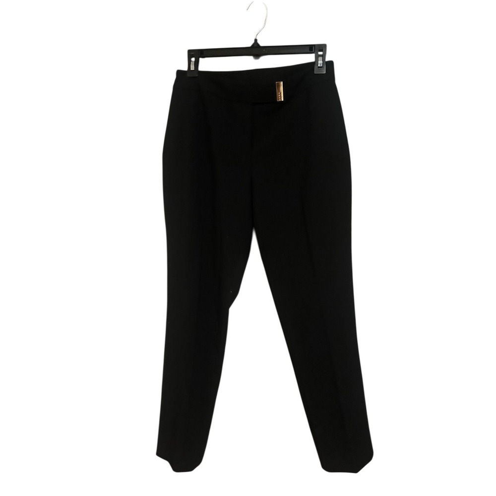 DKNY black pull on dress pants